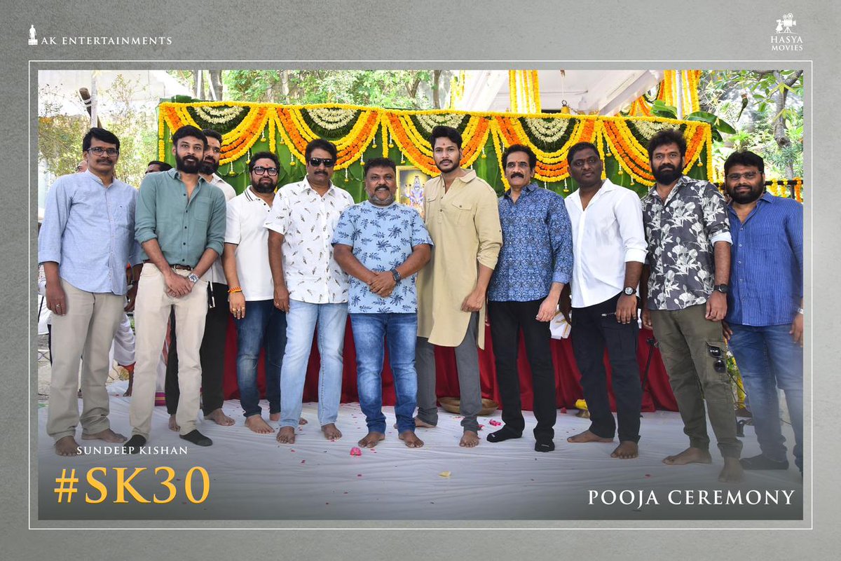 #SK30 Pooja ceremony