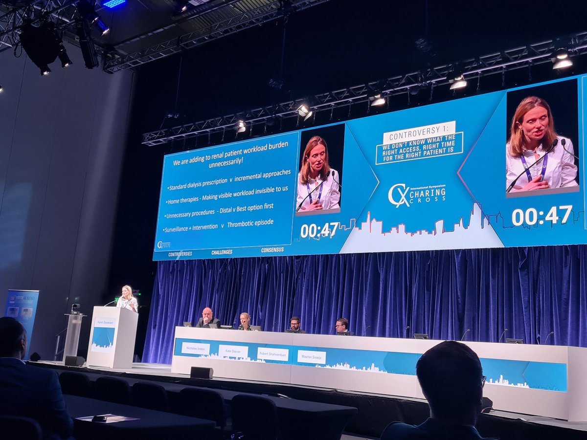 Renal Interventions (@renal_ints) on Twitter photo .<a href="/karensara77/">Karen Stevenson</a> outlines the treatment burden experienced by vascular access patients, and advocates the idea of 'minimally disruptive vascular access' - "maybe then, we can decrease the burden on our patients"
#CX2024 .<a href="/karensara77/">Karen Stevenson</a> outlines the treatment burden experienced by vascular access patients, and advocates the idea of 'minimally disruptive vascular access' - "maybe then, we can decrease the burden on our patients"
#CX2024
