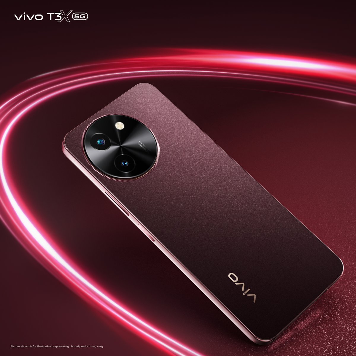 The all-new #vivoT3X 5G is here, available now in vibrant Crimson Bliss color! Get ready to be a multitasking pro and #GetSetTurbo! Sale starts on April 24th. Stay tuned!

Know more bit.ly/3U3id0C