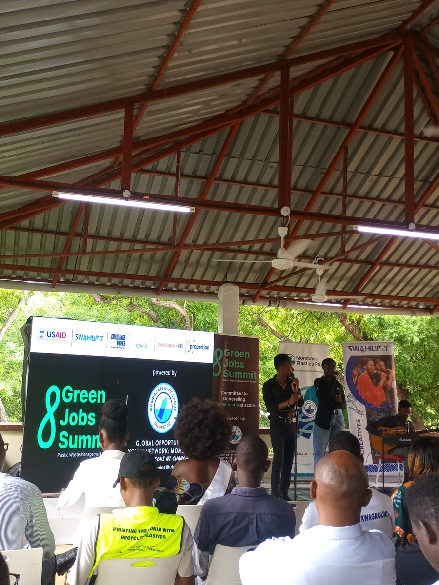 Attending the #moregreenjobs summit at the @swahilipothub because I am committed to generating #GreenJobs at scale