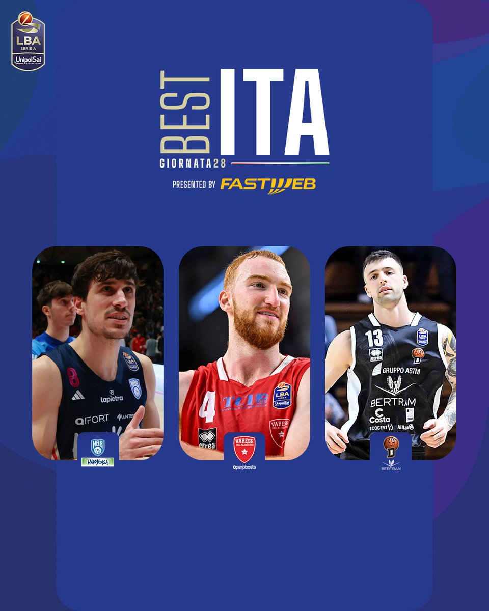 🌟Vota il BestITA @FASTWEB della 28^ giornata della #LBASerieA 2023/24  🇮🇹

#TuttoUnAltroSport