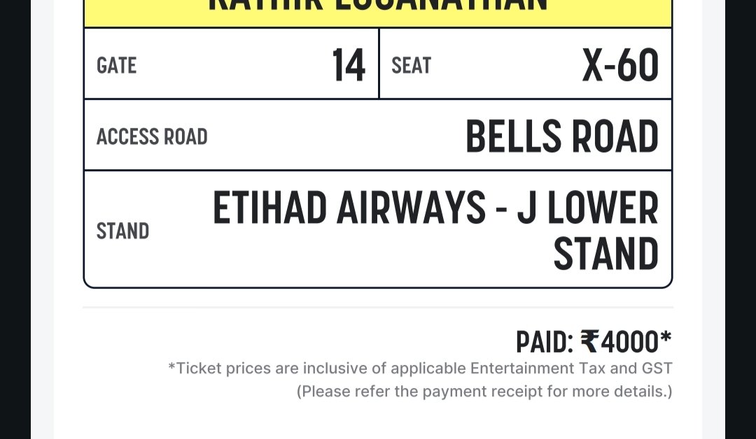 Elan_chezhiyan's tweet photo. 1 ticket available for today's match ,will give at the ticket price. 

Anybody interested, pls DM

#csktickets #CSKvLSG #cskvslsgtickets #CSK https://t.co/34nf19sS69