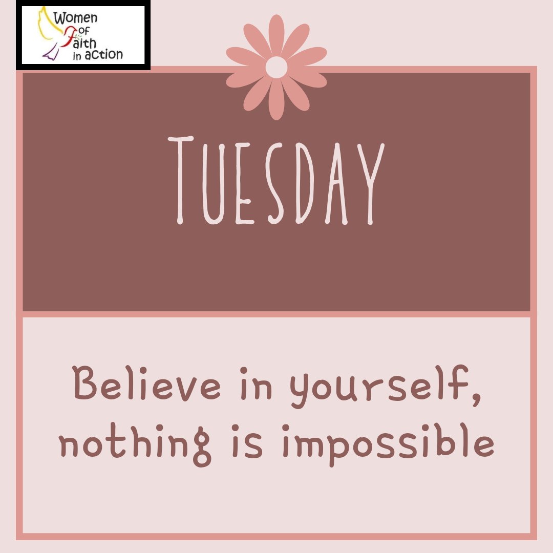 WomenofFaithin1's tweet photo. That feeling of self believe hits differently. It gets you shinning and more confident than ever before. It helps one harness the day and week differently.Happy Tuesday dear friends.#FreshTuesday https://t.co/yiQdZln4Eg