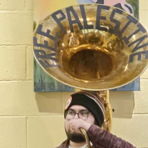AnalogBrass's tweet photo. Look between the letters A and B on your keyboard then uhh… go listen to our music🔥🔥🔥 https://t.co/ktjs2FTS25