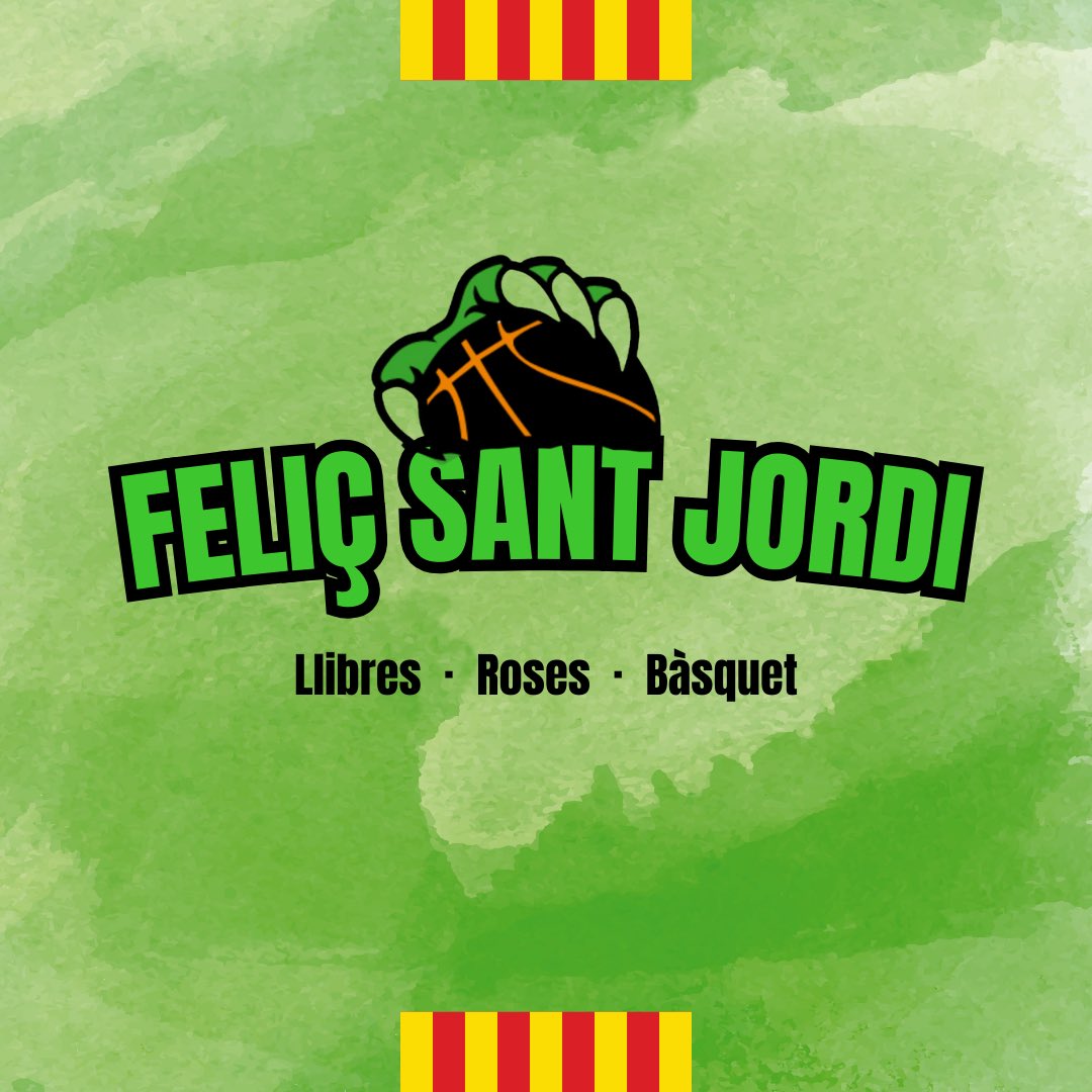 🏀🌹📚 Feliç Sant Jordi 📚🌹🏀
