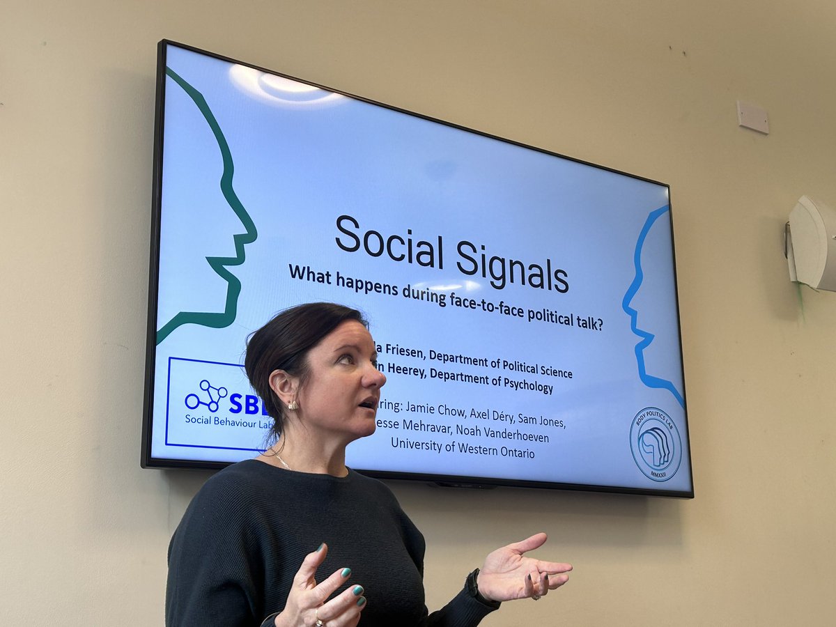Manos Tsakiris (@manos_tsakiris) on Twitter photo It was a pleasure hosting <a href="/amandajofriesen/">Amanda Friesen</a> at <a href="/PoliticFeeling/">Centre for the Politics of Feelings</a> to talk to us about the recent research of Amandaās body politic lab on political discussions in a round robin set up. We look forward to this exciting line of research and itās findings ! Thank you Amanda for coming It was a pleasure hosting <a href="/amandajofriesen/">Amanda Friesen</a> at <a href="/PoliticFeeling/">Centre for the Politics of Feelings</a> to talk to us about the recent research of Amandaās body politic lab on political discussions in a round robin set up. We look forward to this exciting line of research and itās findings ! Thank you Amanda for coming
