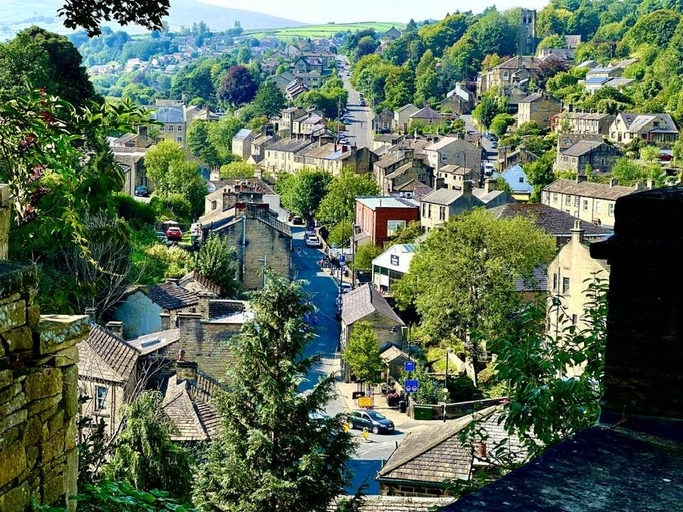 Holmfirth, West Yorkshire, Angleterre / England.