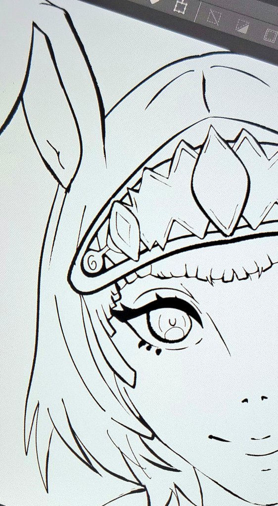 DoodTensei's tweet image. I fell in love with the new bunny lady from Metaphor. So I had to do something for her. 😃 wip
#Metaphor #Catherina