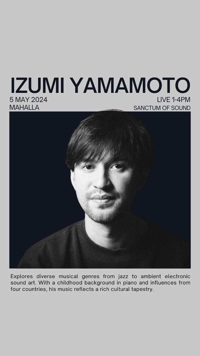 mergrim's tweet photo. ドーロンとイアナが2021年に創設した”JamGurus”にモジュラーシンセで参加します。
場所はベルリンの新ベニュー、Mahalla Berlin
という広大なアートスペースです。
素晴らしいメンバーと共にそこで3時間の旅に出られることが楽しみでなりません。

是非近くにいたらお越しください。 https://t.co/xxIwA09P7j