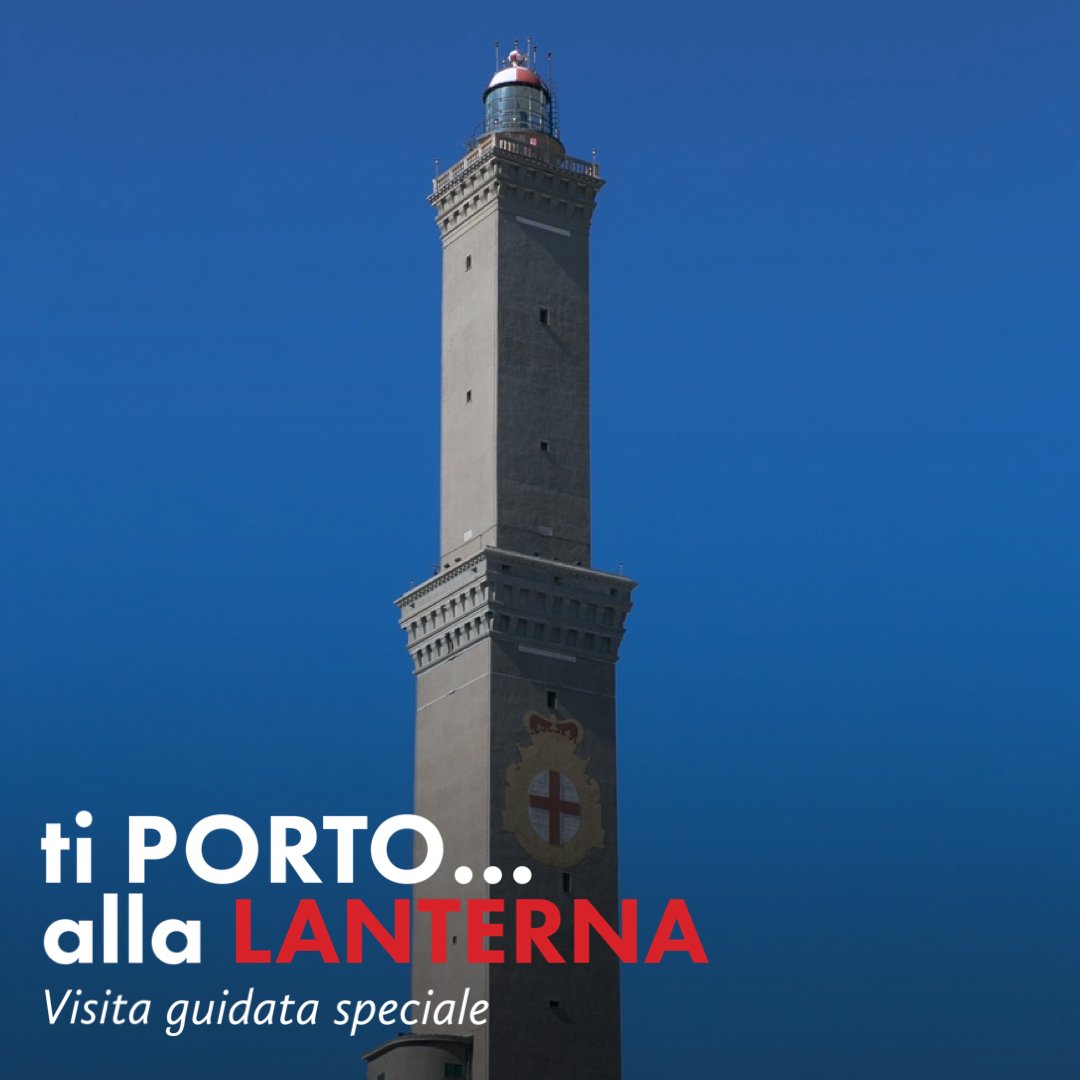 LanternaGenova's tweet photo. 📅 Questa domenica 28 Aprile alle ore 15:00 non perderti il TI PORTO ALLA LANTERNA!
Ti accompagneremo alla scoperta del simbolo di Genova. 🌊
#TiPortoAllaLanterna #VisitaGuidata #Genova #PortoAntico #LanternaDiGenova #Panorama #worldheritage #VisitGenova #GoGenovaTours https://t.co/PsutlK1pXE