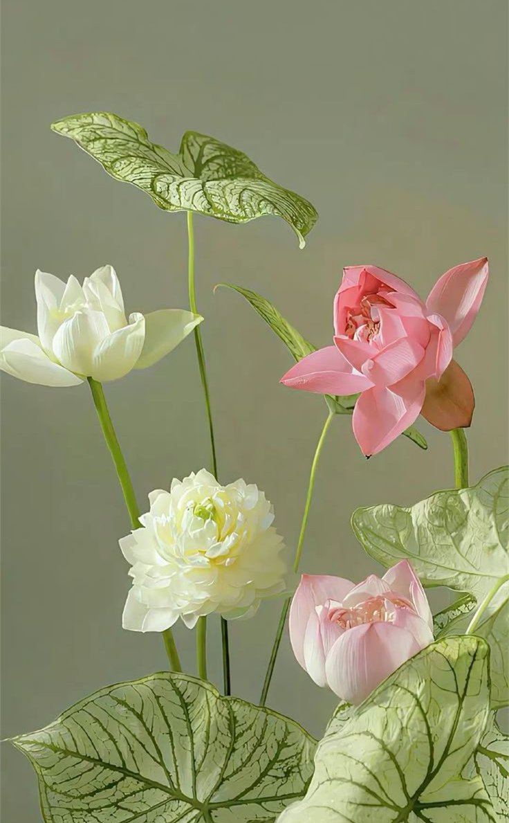 Lotus plants thrive in muck and mud, yet they produce some of nature’s most glorious flowers.