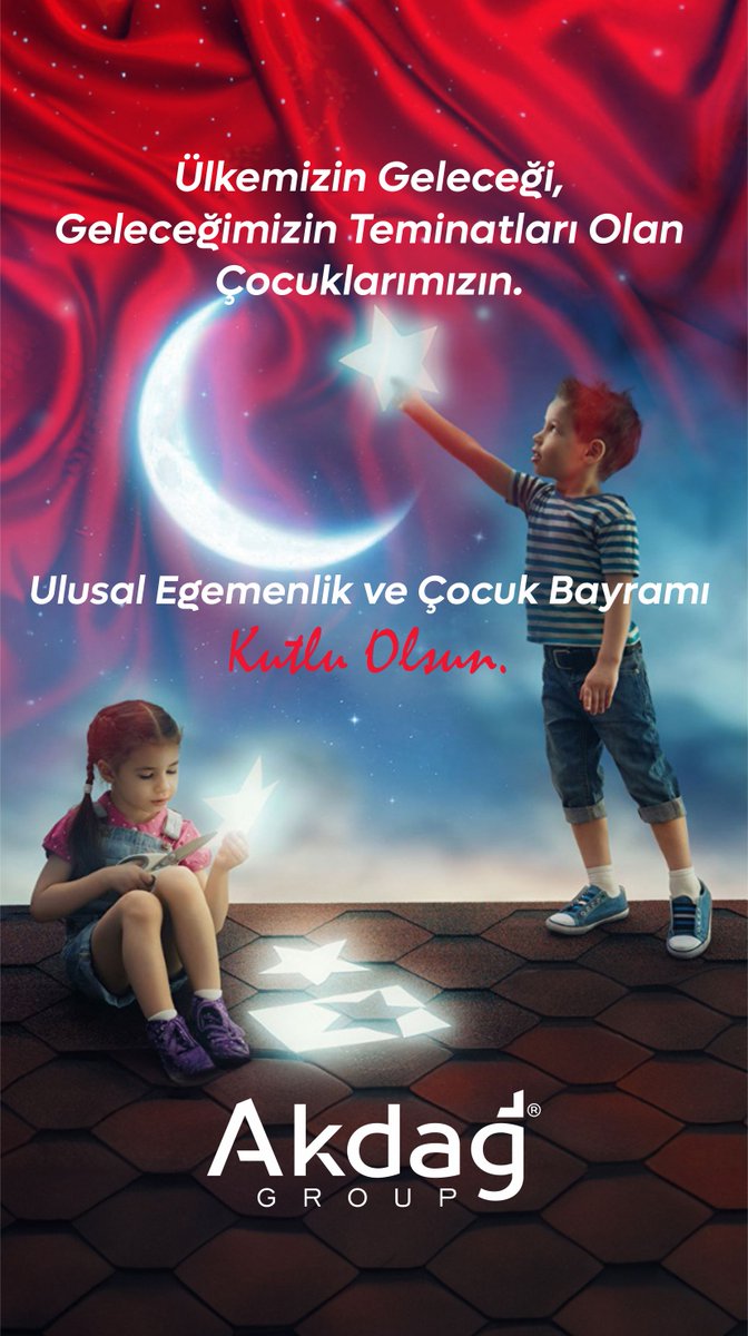 Ülkemizin Geleceği, Geleceğimizin Teminatları Olan Çocuklarımızın. Ulusal Egemenlik ve Çocuk Bayramı Kutlu Olsun. #23NisanUlusalEgemenlikveCocukBayramı