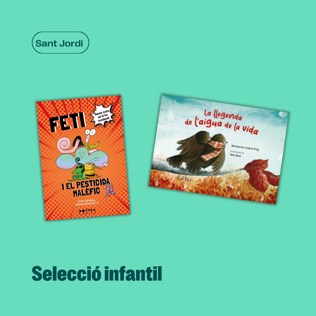 Coneix la nostra selecció de llibres per aquest Sant Jordi 📗 sostenible.cat/etiquetes/sant…

#SantJordi #Llegir #Llibre #Sostenibilitat #SostenibleCat