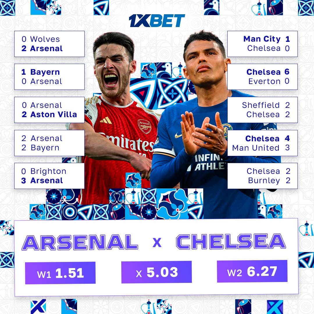 🏴󠁧󠁢󠁥󠁮󠁧󠁿 Arsenal Premier Lig'de Chelsea ile karşılaşıyor. 😤 Arteta'nın öğrencileri için yine bir final. ⬆️ Her iki takım da son 5 maçtır en iyi formunda değil. Maç nasıl sonuçlanacak? Bahis yap ➡️➡️ tapxlink.com/line_tw