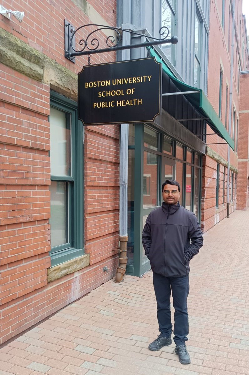 BHUResearchDesk's tweet photo. #MakingBHUShine 

Dr. Vikas Barnwal, who has recently completed his Ph.D. from the Department of Statistics, Institute of Science, #BanarasHinduUniversity, has been selected as a Postdoctoral Fellow at the School of Public Health at Boston University, United States. 

#BHU https://t.co/iVDlKF6nJe