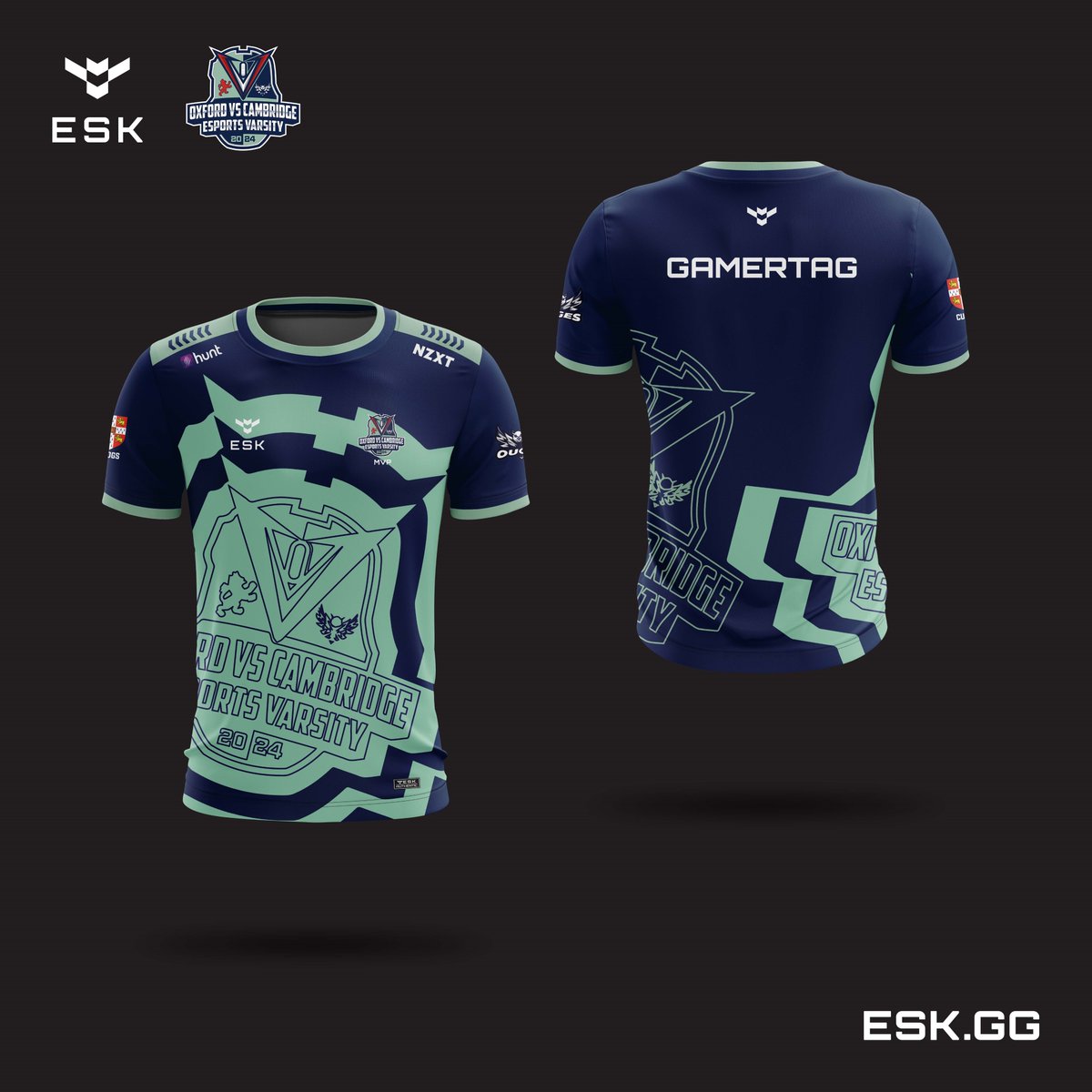 University of Oxford v University of Cambridge has been on show in the recent Esports Varsity 2024. Cambridge beat Oxford 4-1 to defend their title 🎮.

Here is the Varsity MVP esports jersey 👕designed by the event organisers.

#esports #gaming #createyourownidentity
