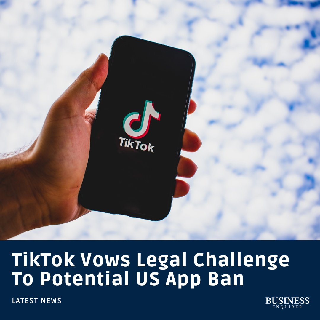 busenqmedia's tweet photo. TikTok prepares for legal action amid potential nationwide ban threat. Following the House of Representatives' passage of a foreign aid package with provisions that could lead to TikTok's ban, TikTok's head of public policy for the Americas, Michael Beckerman, warns of impending court challenges if the legislation proceeds. 

The bill mandates ByteDance, TikTok's Chinese parent company, to sell the app within 270 days. Failure to comply would result in its removal from US app stores, with President Biden having the authority to extend the deadline by an additional 90 days. 

TikTok has publicly criticized the bill, alleging it infringes upon users' First Amendment rights. Conversely, proponents argue the legislation is essential for safeguarding Americans' personal data. 

Further developments are anticipated. Stay updated. 
 
#TikTok #LegalChallenge #Congress #NationalBan