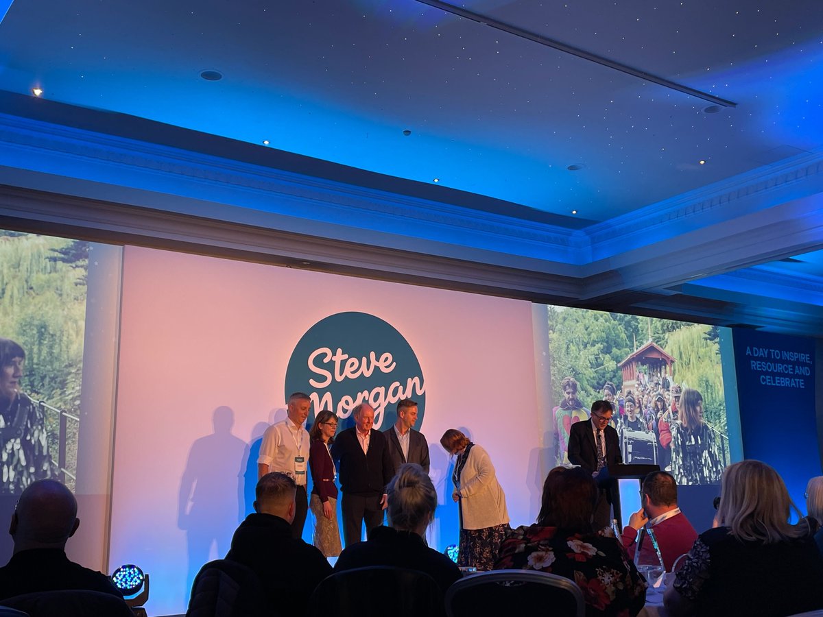 Yesterday we attended the #SMFconference24 to celebrate the family of charities supported by the @stevemorganfdn. We are delighted to win Partnership of the Year, thank you to all involved in the Cradle to Career programme, our incredible community partners and residents 🙌