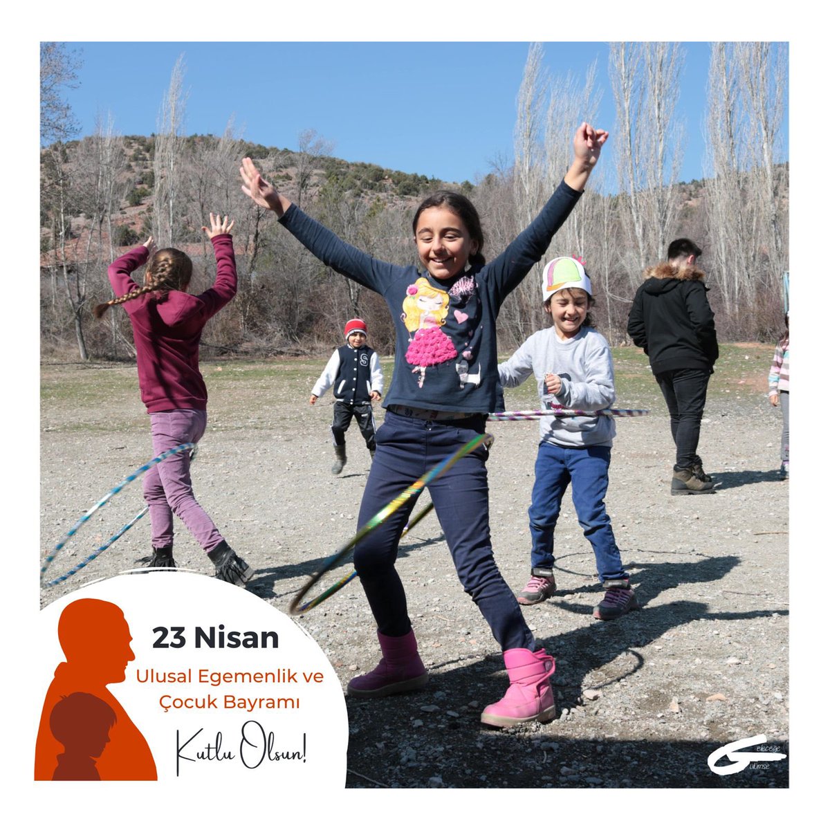 Bugün, Türkiye'nin geleceği olan çocukların bayramı. Onların gülen yüzleri, umut dolu bakışları bize hep birlikte daha güzel bir dünya inşa etme gücü veriyor. 23 Nisan Ulusal Egemenlik ve Çocuk Bayramı kutlu olsun! 🎉🇹🇷👧🏼👱🏼‍♂️ #23Nisan #UlusalEgemenlikveÇocukBayramı