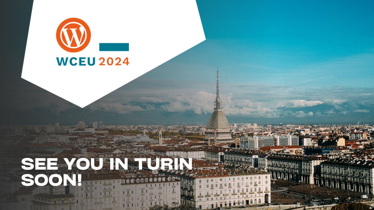 Who am I seeing soon in Turin? Hands up! 🙌 @WCEurope #wordcamp