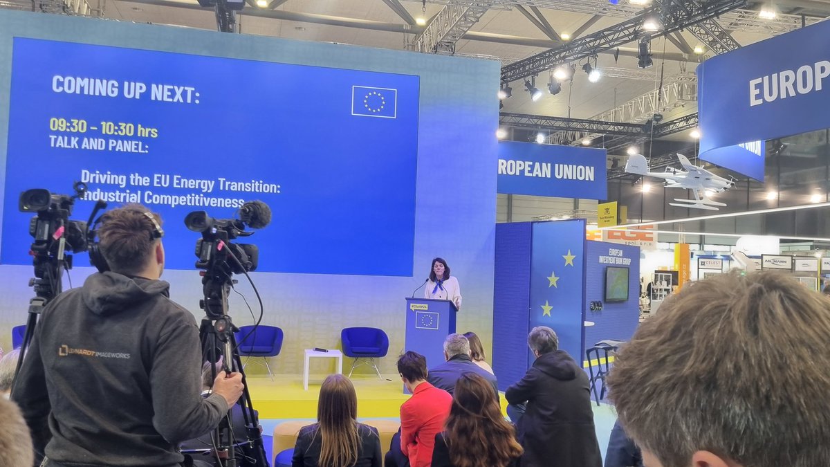 Katarzyna Wolos (@katarzynawolos) on Twitter photo . <a href="/MWorsdorfer/">Mechthild Wörsdörfer</a> opening EU Energy Day at #HM24.
The first session "Driving the EU Energy Transitio: Industrial #Competitiveness starts now, at #EUatHM24 stand in Hall 12 and online ⬇️
#EUGreenDeal #EUCompetitivenesd
<a href="/Energy4Europe/">Energy4Europe 🇪🇺</a> energy.ec.europa.eu/events/eu-ener… . <a href="/MWorsdorfer/">Mechthild Wörsdörfer</a> opening EU Energy Day at #HM24.
The first session "Driving the EU Energy Transitio: Industrial #Competitiveness starts now, at #EUatHM24 stand in Hall 12 and online ⬇️
#EUGreenDeal #EUCompetitivenesd
<a href="/Energy4Europe/">Energy4Europe 🇪🇺</a> energy.ec.europa.eu/events/eu-ener…