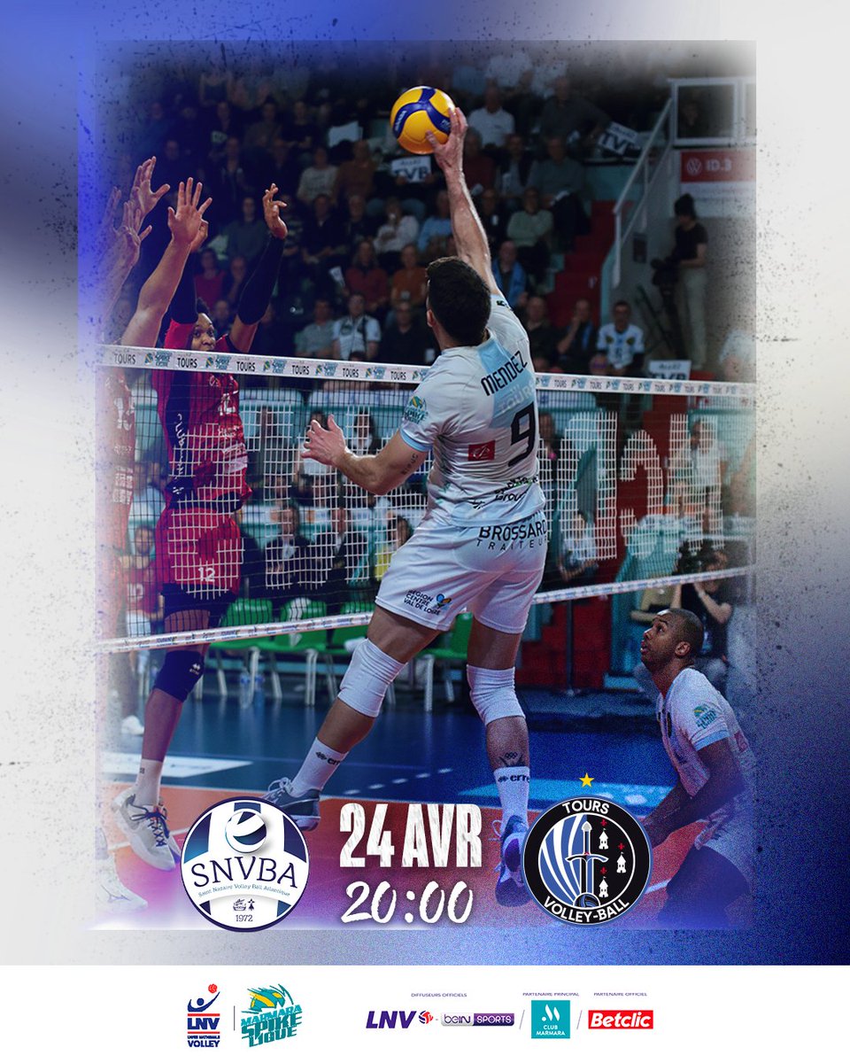 🔥Finale MSL 🔥

Match 1 de la finale du Championnat de France face à St Nazaire 💪🔥

Rendez-vous demain à 20h sur la LNVtv et sur beIN Sports⌚️ 

📷@lnm37

#volley #volleyball #TVB #toursvolleyball #LNV #LAM #villedetours #tours #toursmétropole #cd37 #centrevaldeloire #errea