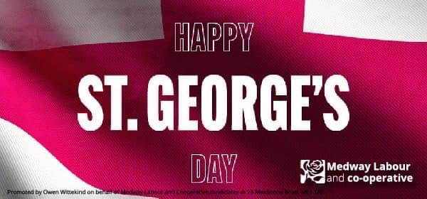 Happy St George's Day 2024! Have a fantastic day whatever you are doing today. Still think we should have Jerusalem as the English national anthem, what would you choose?