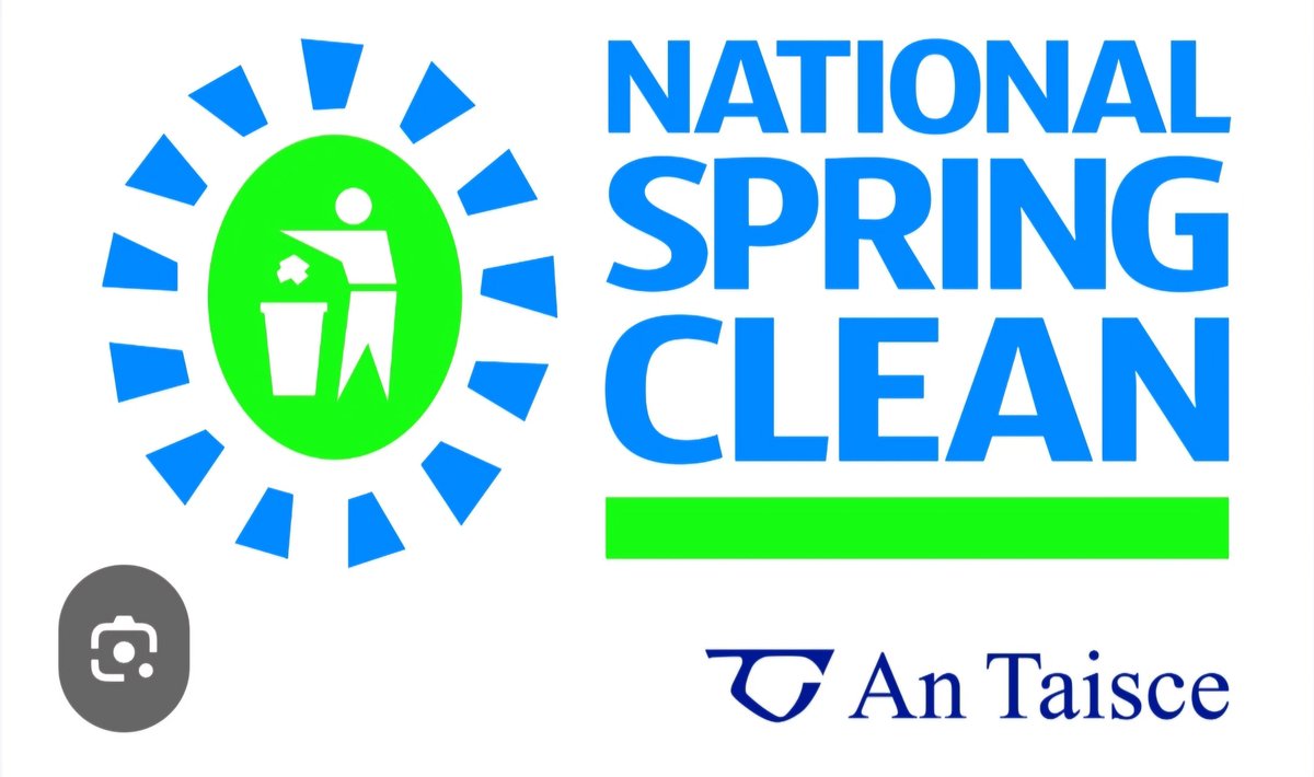 We are kicking off @AnTaisce #NationalSpringClean this week with a big litter pick up around the campus & awareness campaigns in @knockbegcollege 🌍🌍 @GreenSchoolsIre @Carlow_Co_Co