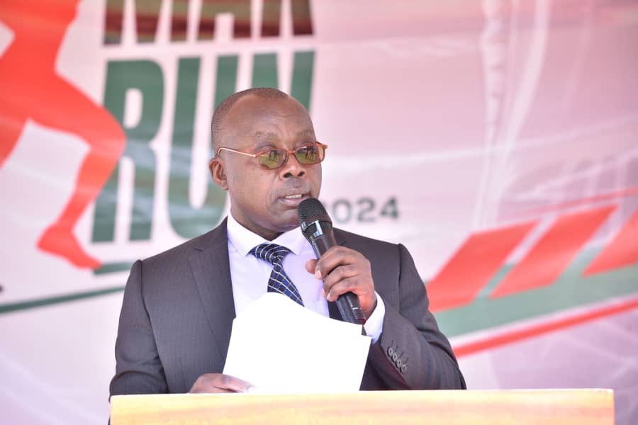 “One of the most rewarding aspects of organizing this event is witnessing the progress Makerere University has made in creating a more inclusive environment for students with disabilities” says the MR. JOHN CRIS NINSIIMA, THE CHAIRPERSON ORGANISING COMMITTEE #MAKRUN2024