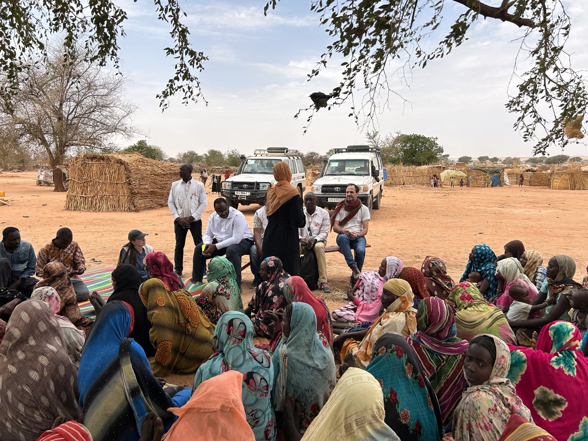 When I spoke to people forced from home in neighboring Chad I was told they had two options: “flee to Chad or be killed”. Their resilience amidst adversity was remarkable.
