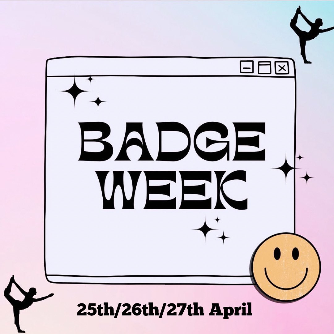 VGA2021's tweet photo. This week at VGA is badge week…Just remember not all flowers bloom at the same time 💜🤸 Always proud of our gymnasts! #teamVGA #gymnasts https://t.co/gMTa3rLAcp