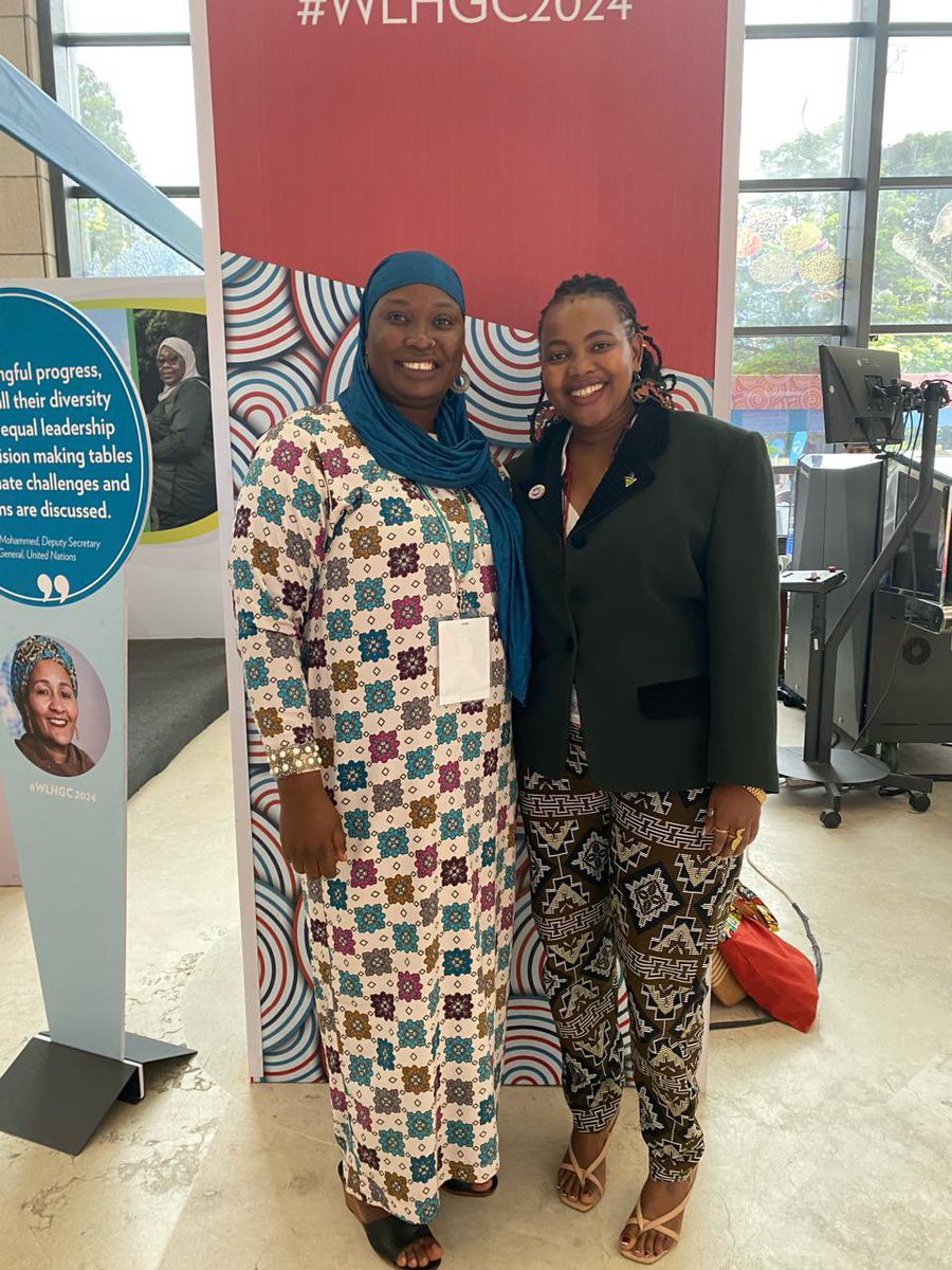 What a sisterhood in leadership. I am honored to know you My sister <a href="/AbbaZaid/">Halima Abba Zaid Ali</a> , Thank you for the journey. #sisterhood #Leadership