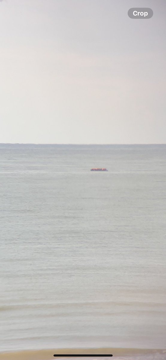 Tragic news of several deaths of migrants this morning trying to cross the Channel to reach the UK. We’ve already seen several dinghies this morning - just hours after the UK govt approved the Rwanda Bill