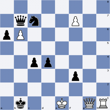 #chess #Echecs #puzzle - Etude du 23-04-2024 - Diagramme N°114 - Les Blancs jouent et gagnent - Mat en 3 coups - Solution demain sur puzzledujour.free.fr