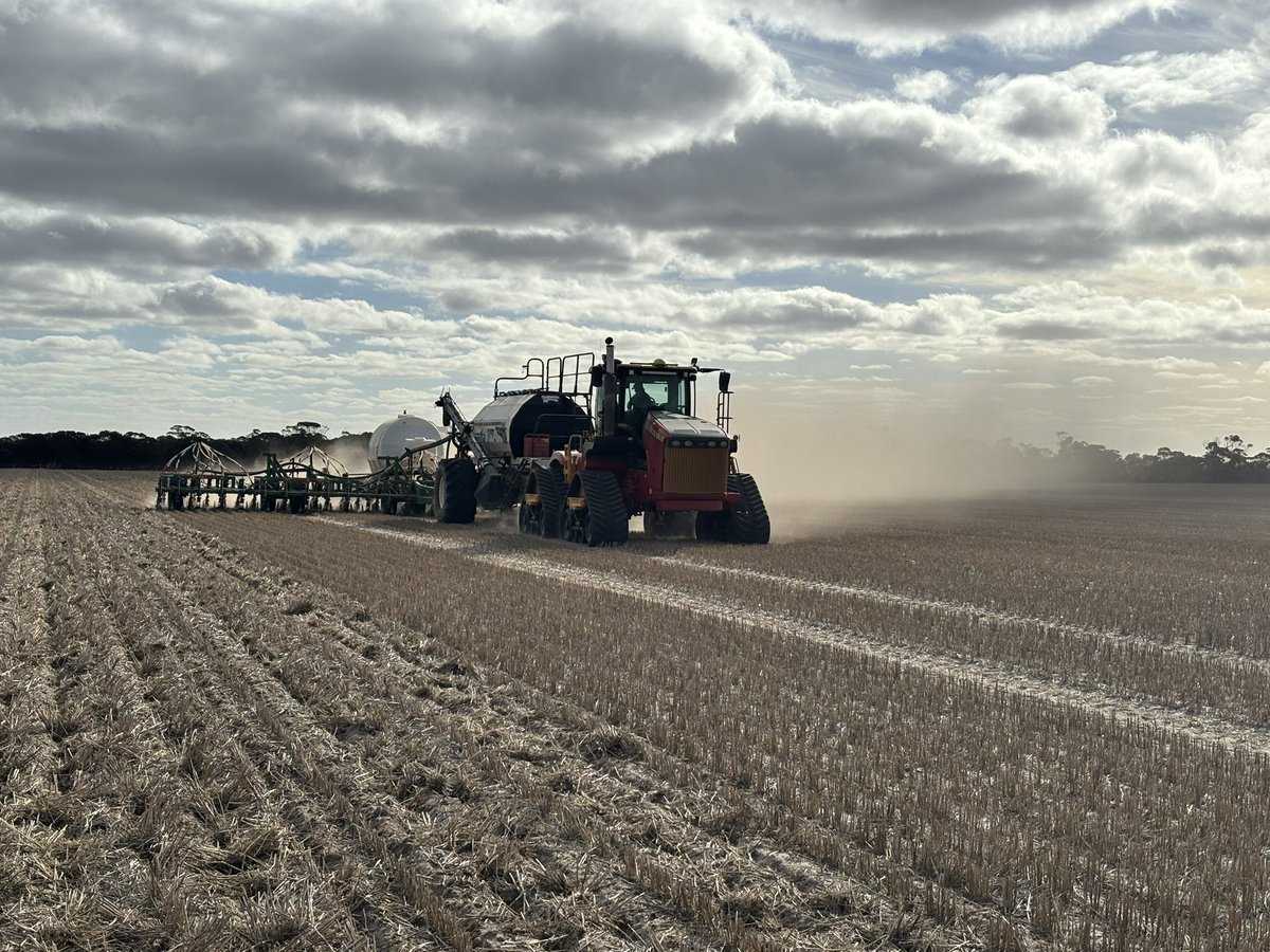 Well we’re into it. Fingers crossed for a clean run and some rain