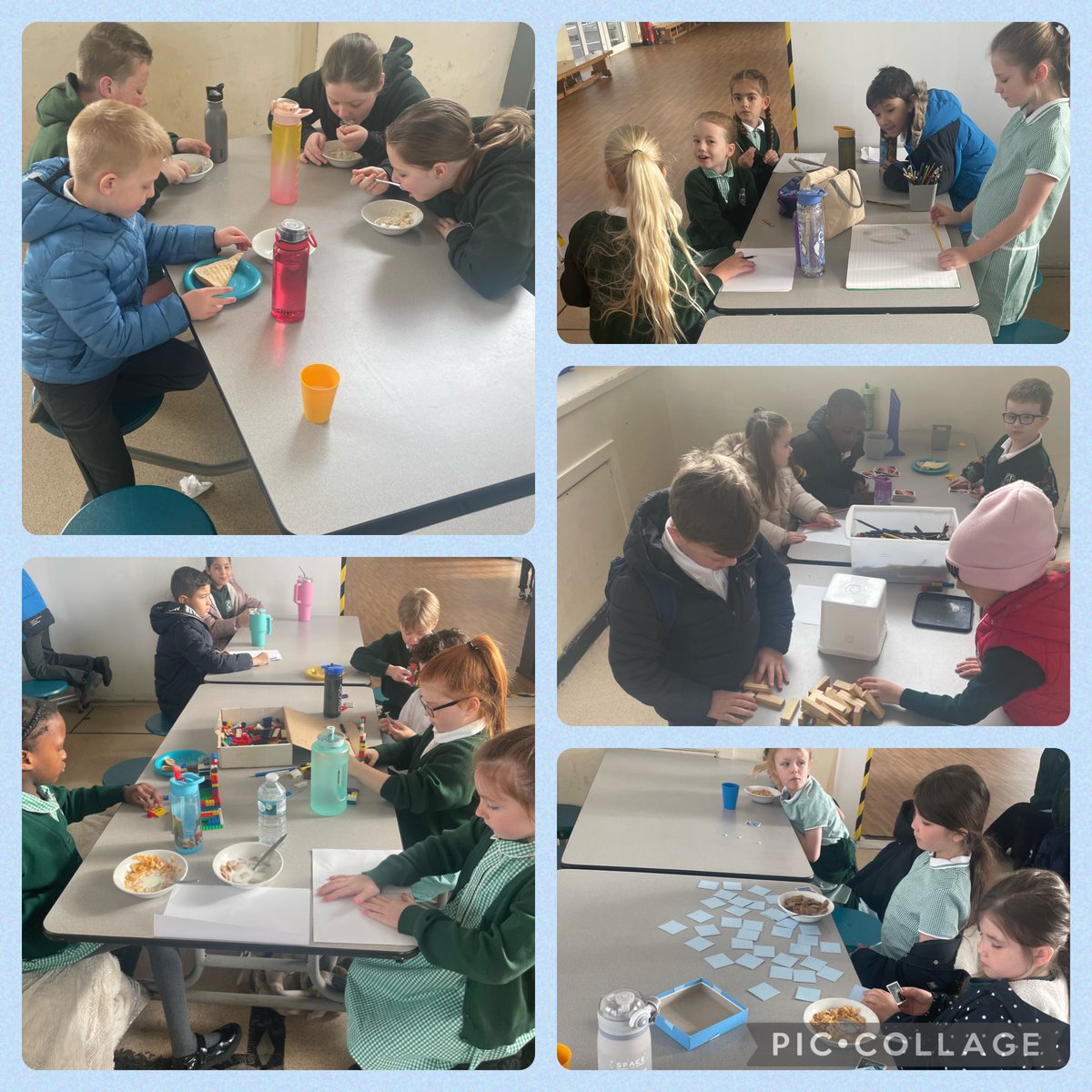 We love Breakfast Club at St Ambrose. All children from Reception to Year 6 are welcome. Don’t forget your £1 each day🥣💚