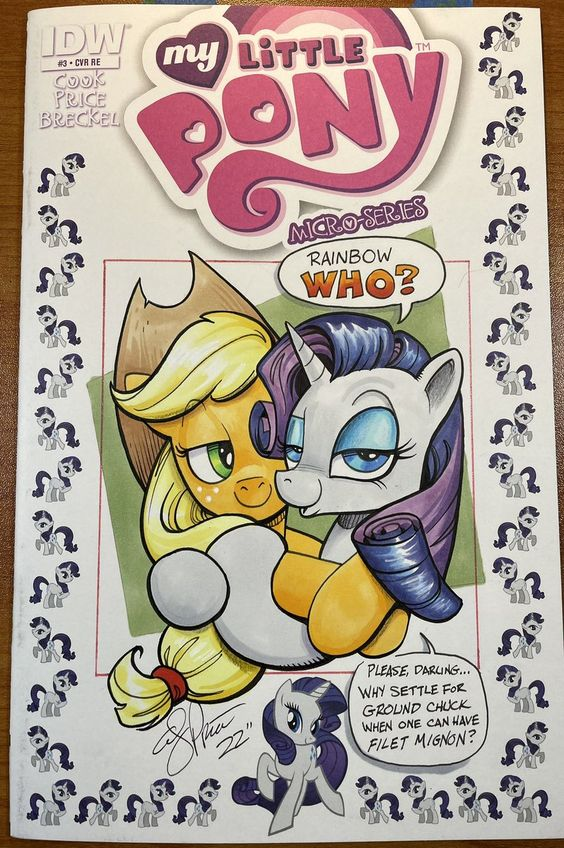 Come get your breakfast, Rarijack shippers.