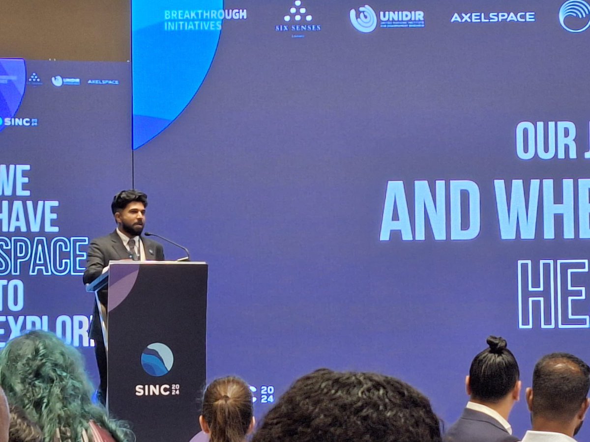 🚨Breaking news: @Msromv Founder @Madin_Maseeh announces partnership with @seraspaceage to try to send the first Maldivian or Small Islands representative into Space within the end of the year. SERA Space has partnered with @blueorigin to develop a human space flight program…