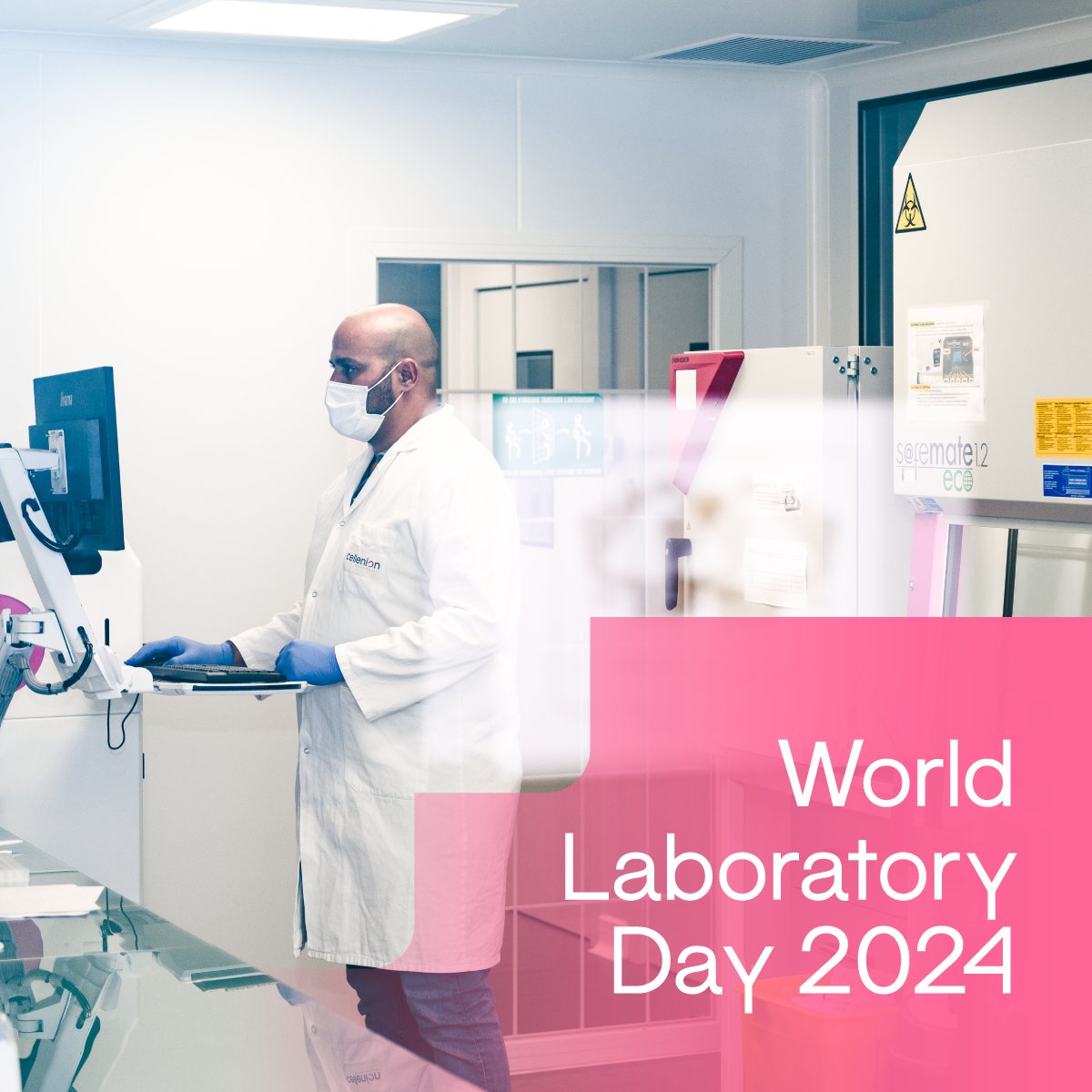 Cellenion's tweet photo. 🔬 Celebrating World Laboratory Day 2024! At our cutting-edge lab, we’re unlocking the secrets of single cells to advance precision medicine and scientific discovery. 🌟 #WorldLaboratoryDay #CellIsolation #ScienceMatters” https://t.co/zjmkQSNiCl