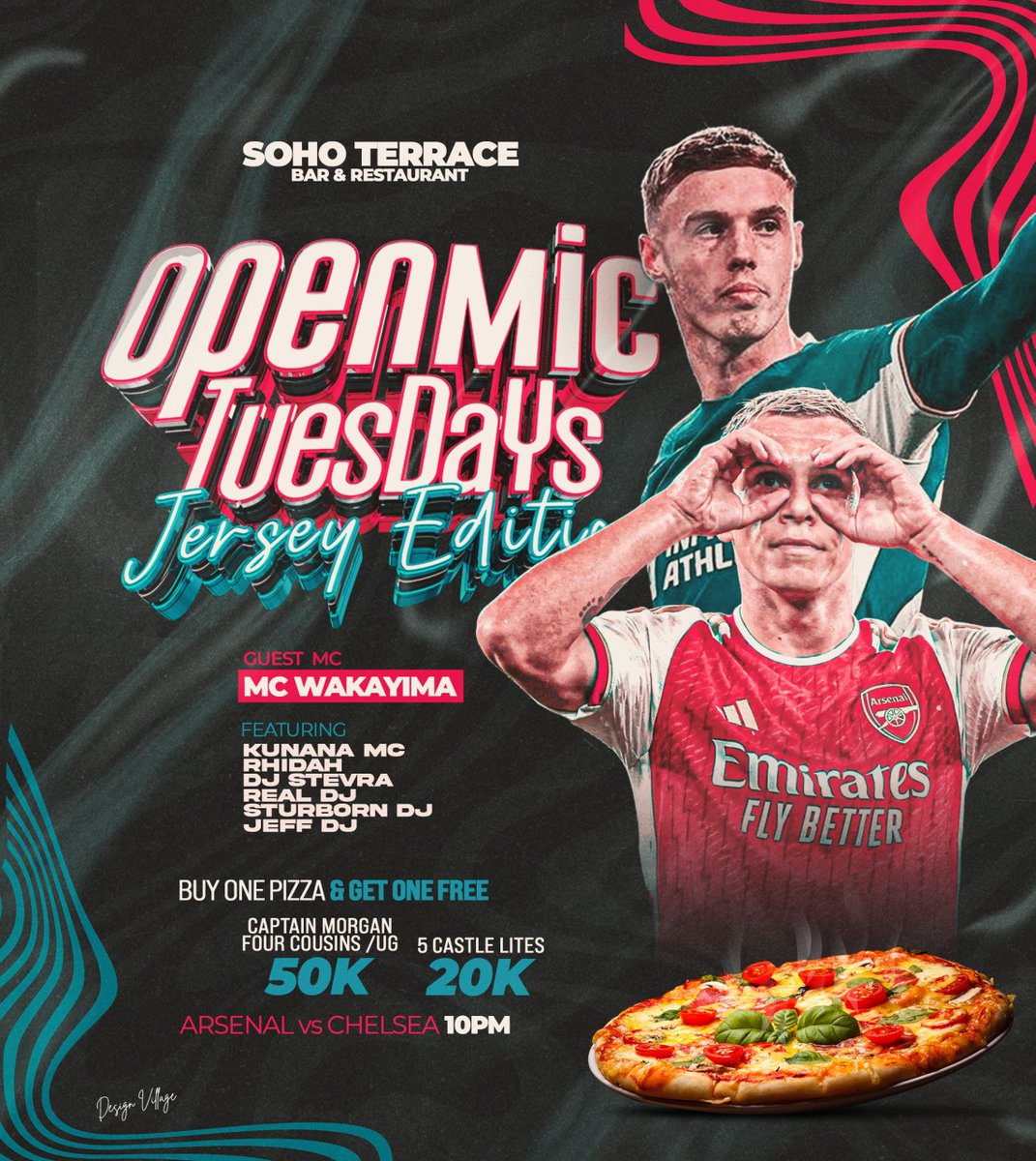 Ladies look between S and F on your keyboard: tonyt we gat plenty at soho terrace #openmictuesdays Mbarara