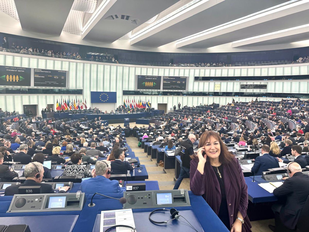 Arrived in Strasbourg for the last #PlenarySession of this legislature! On the College agenda:Integrated Child Protection Systems👏🏻. Follow my press statement to hear about how we’re continuing to engage, protect & stand🆙 for #EUChildRights! 📣Live at⏱️15.30 👉🏻@EC_AVService