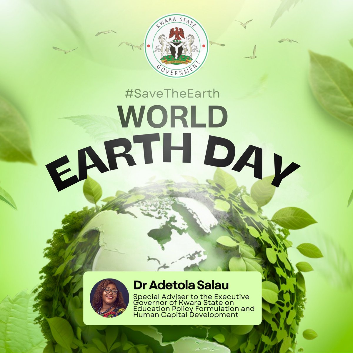 🌍 Honouring #WorldEarthDay 🌿 

Let's reaffirm our commitment to environmental education and sustainability. 

Let's empower our youth with knowledge and action to preserve our planet for generations to come.  

#IseNlo #KwaraState #EducationForSustainability 🌱 #STEMProf #Kwara