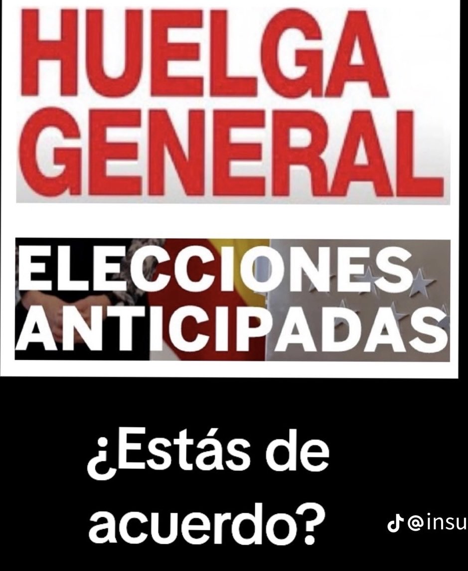 En vista de como está el panorama político en España, ¿Estás de acuerdo?
Yo sí 🙋‍♀️