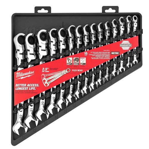 Upgrade your toolkit with the Milwaukee Ratcheting Wrench Set! Say goodbye to struggles and hello to efficiency. 🔧💥 #ToolTime #MilwaukeeTools
#MilwaukeeToolTime #RatchetReady #WrenchWarrior #MilwaukeeMechanic #GearUpWithMilwaukee #USA #Canada 
toolacademy.com/product/metric…