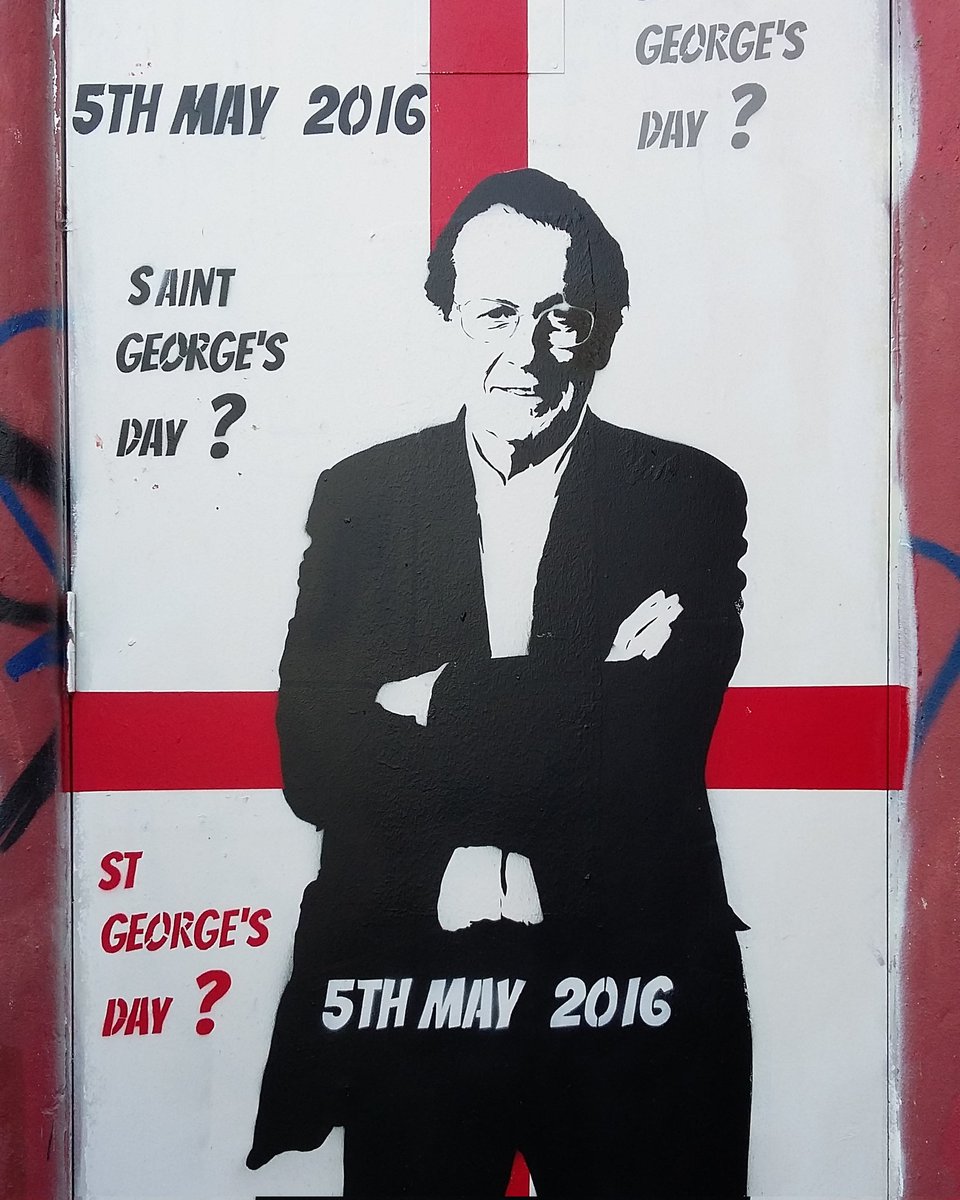 Happy St George's day.
Should it be a bank holiday? 
@GeorgeFergusonx @BristolLive @BBCRB @bristol247 @BristolLifeMag @VisitBristol #Bristol @bbcpointswest @DavidGarmston #redtrousers #GeorgeFurguson