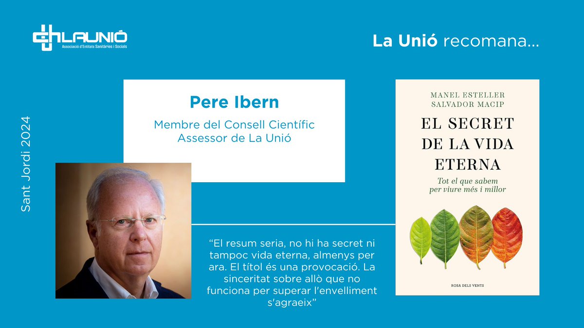 📚Avui #SantJordi2024 seguim recomanant llibres. Mitologia, ficció, realitat … des de qualsevol prisma, no deixem de qüestionar-nos si es pot vèncer el pas del temps, si ens apropem a la immortalitat? 🐲🌹La resposta ... amb @ManelEsteller i @DrMacip a @penguinlibros