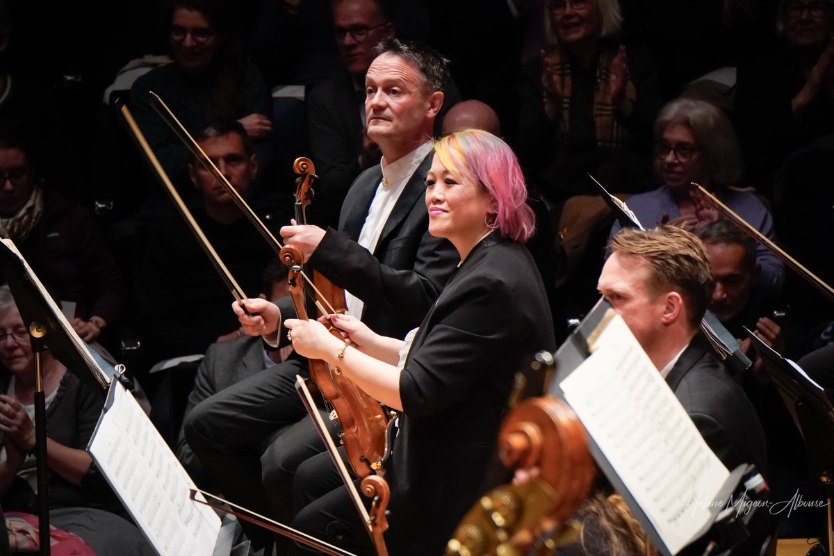 Thank you Helen Mahln for this photo! @londonsymphony @philharmonie #LSOonTour