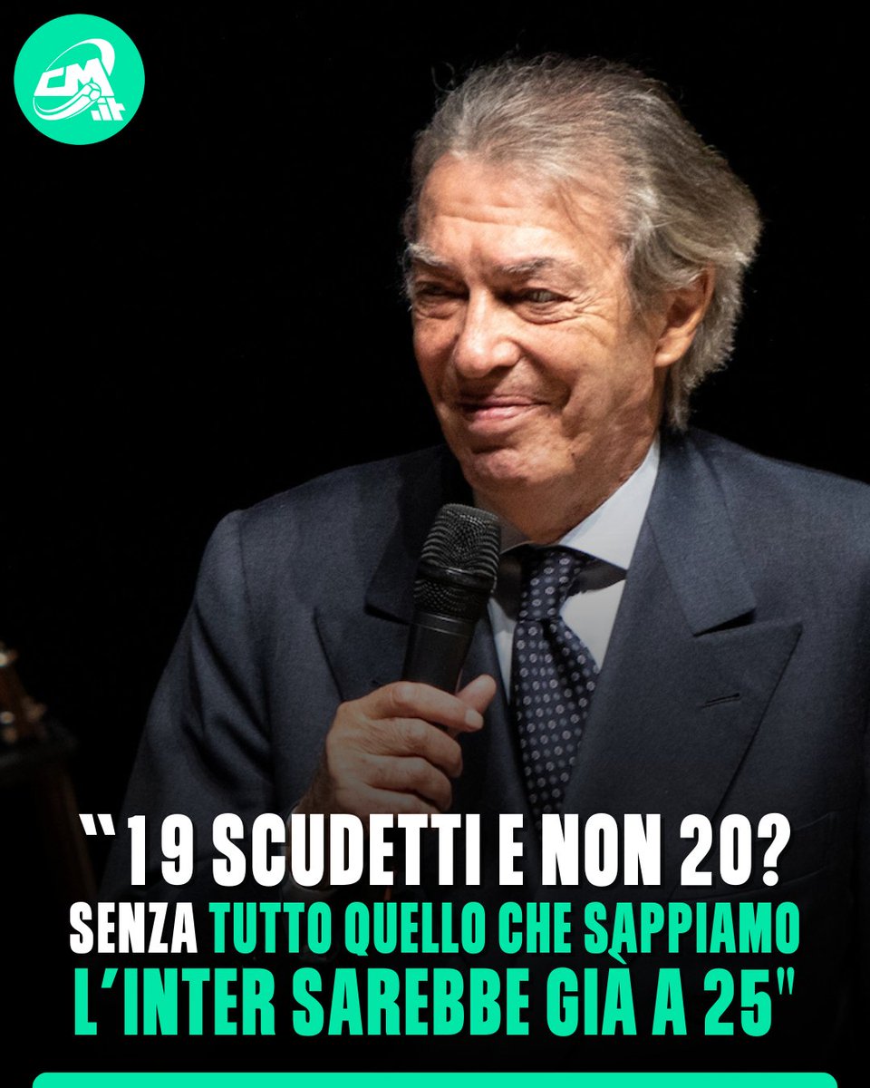 💥#Moratti al contrattacco dopo lo scudetto della seconda stella dell'#Inter 🗣L'ex presidente nerazzurro a La Gazzetta dello Sport: 'Cosa rispondo a chi dovesse dire che l'Inter ha vinto 19 scudetti e non 20? Che senza tutto quello che sappiamo saremmo già a quota 25'