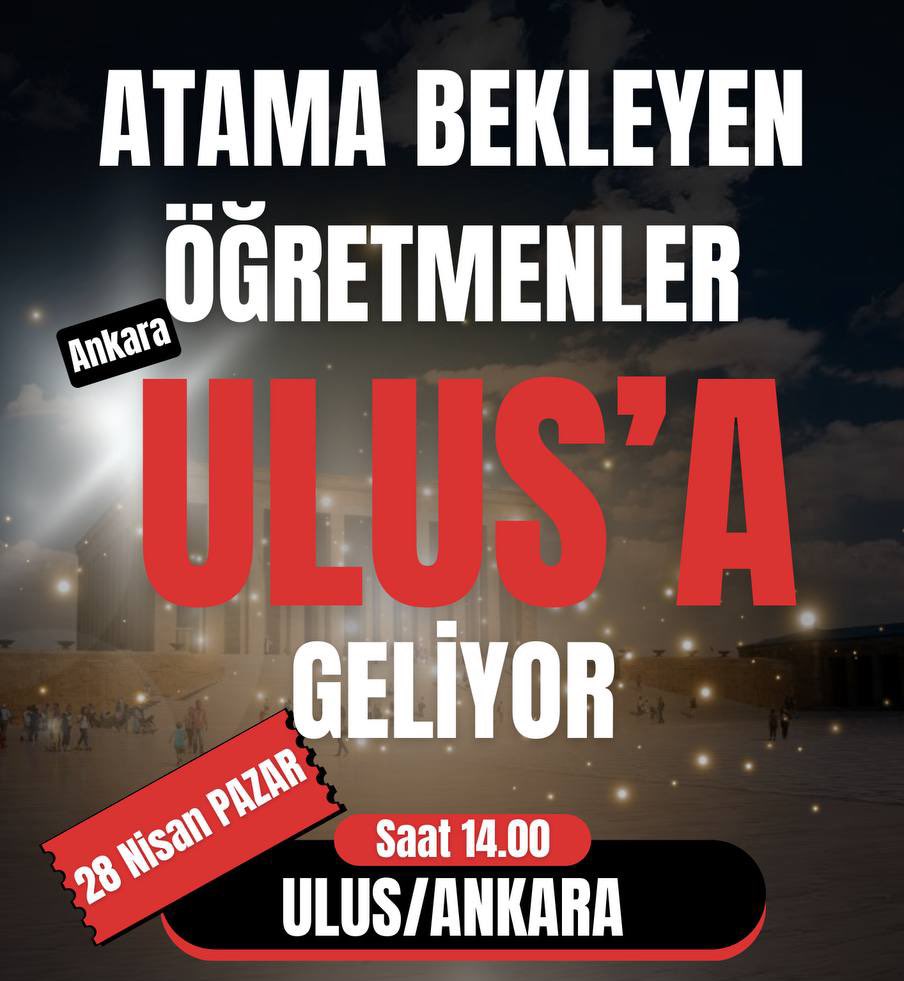 OgretmenBob's tweet photo. Duyan duymayana söylesin. 28 NİSAN PAZAR 🚨 https://t.co/iKvay3pygq