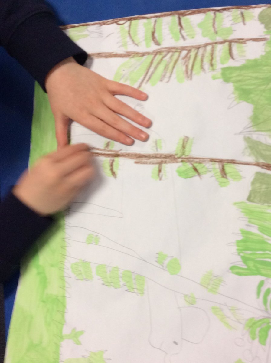 FarndonFieldsSc's tweet image. Year 2 have carried on their rainforest learning into their Art lessons, looking at the work of Henri Rousseau. They have been using a mixture of pastels and paints to create their own artwork. #Inspire #Limitlesslearning @DiscoveryTrust